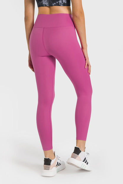 Leggings de yoga de cintura alta hasta los tobillos