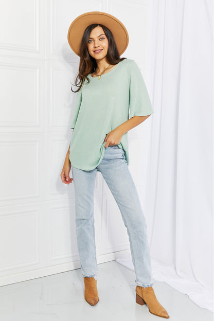 BOMBOM Honeysuckle Flare Sleeve Tunic