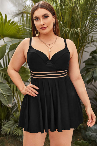 Plus Size Two-Piece Swimsuit