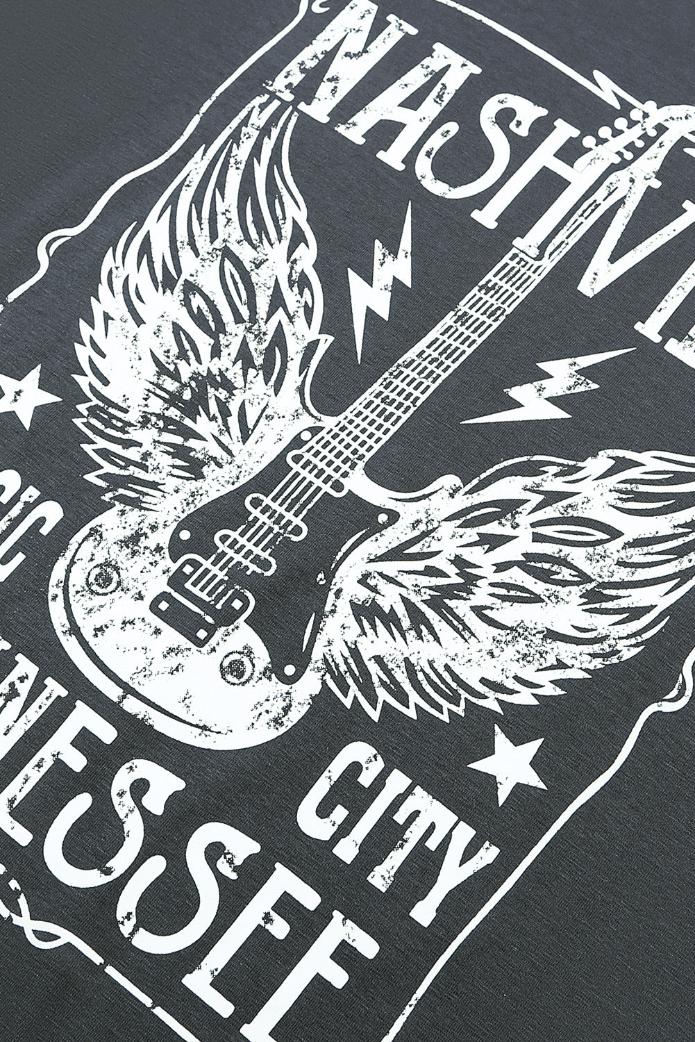 Camiseta gráfica CIUDAD DE LA MÚSICA DE NASHVILLE TENNESSEE