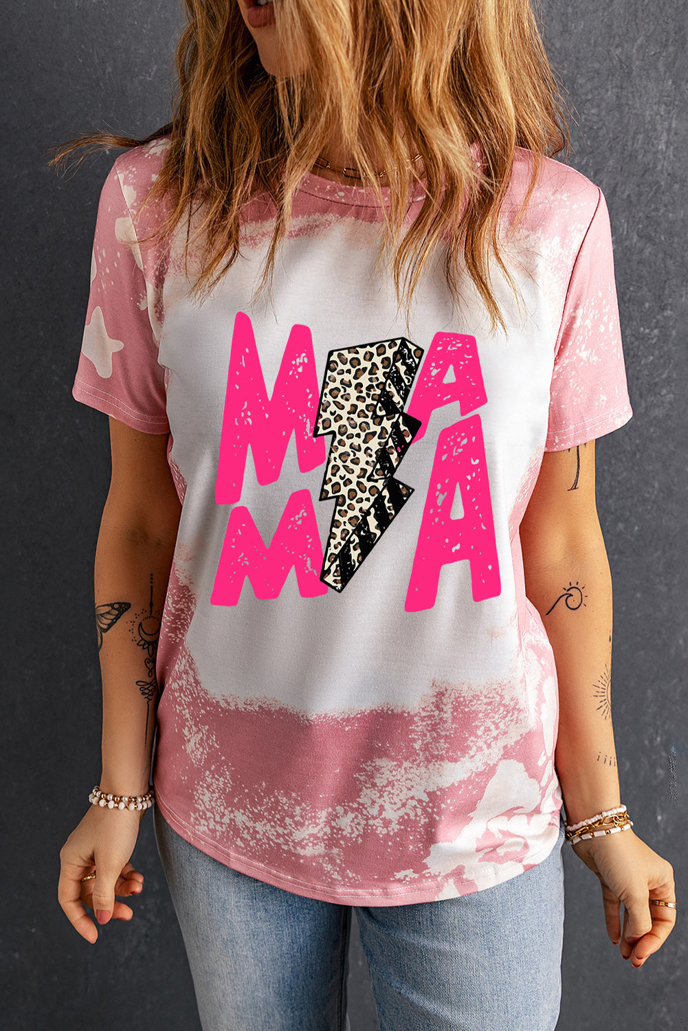 Camiseta con estampado gráfico de MAMA