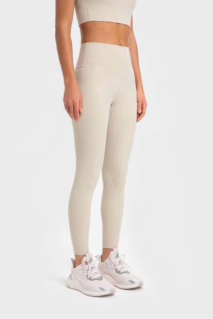 Leggings de yoga con cintura ancha muy elásticos