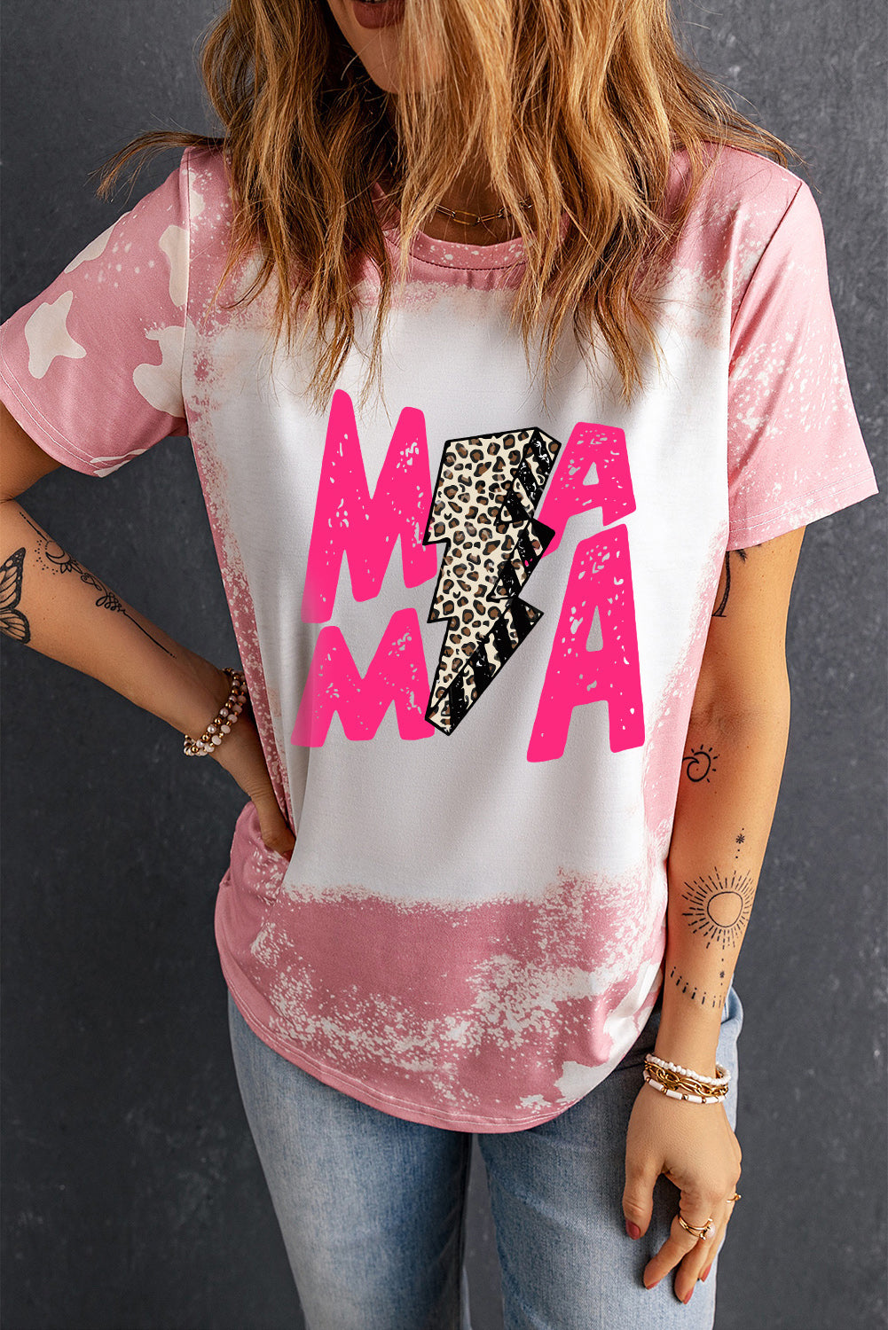 Camiseta con estampado gráfico de MAMA