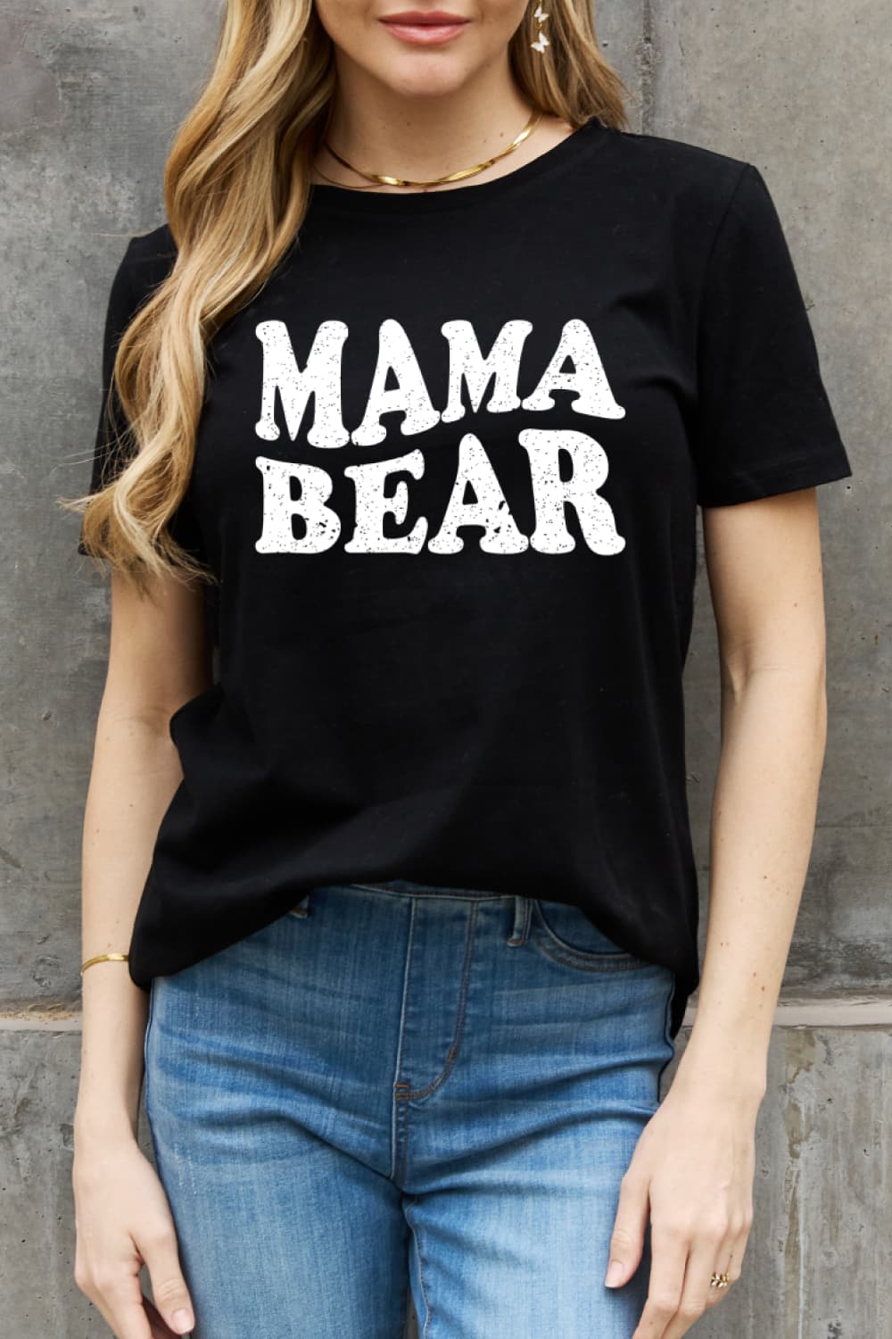 Simply Love MAMA BEAR Graphic Cotton Tee