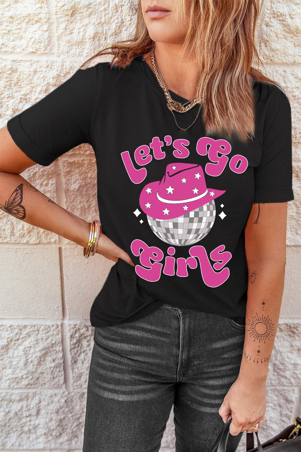 Camiseta gráfica VAMOS NIÑAS