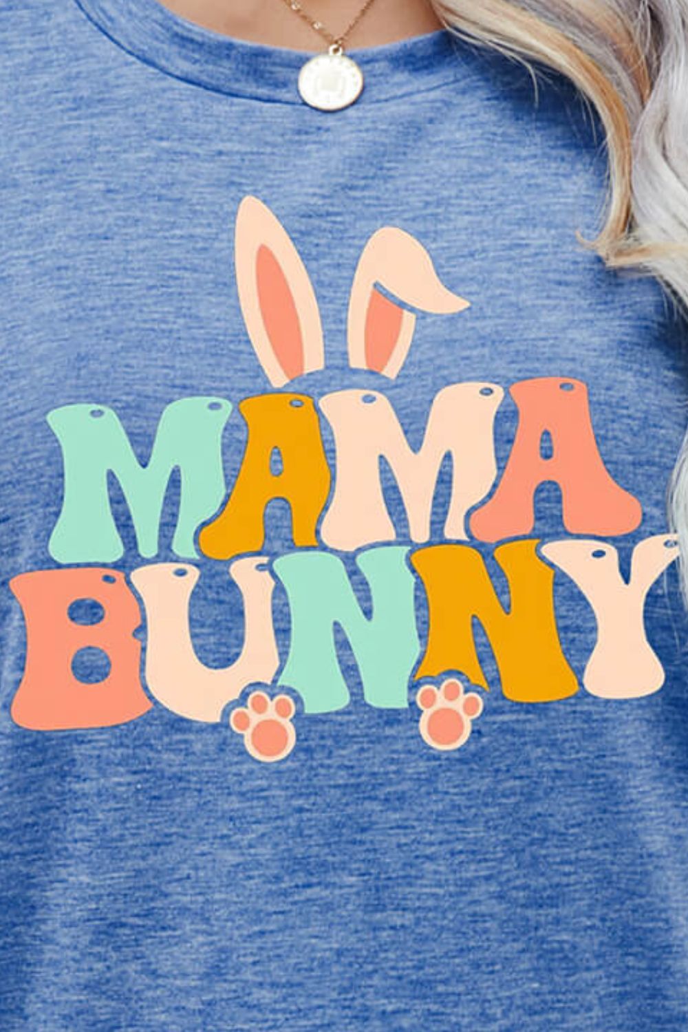 Camiseta MAMA CONEJITO de Pascua