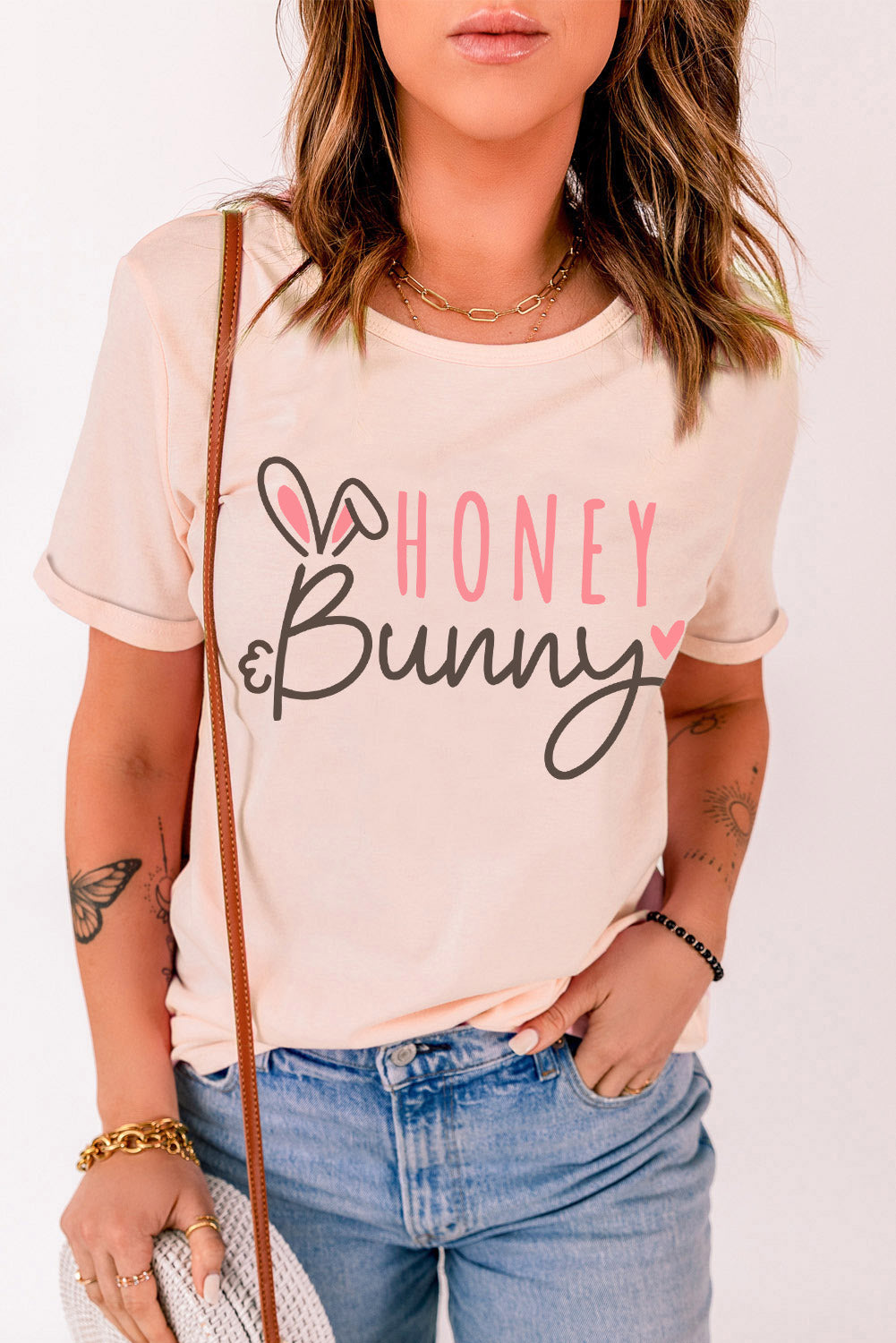 HONEY BUNNY Camiseta gráfica de Pascua