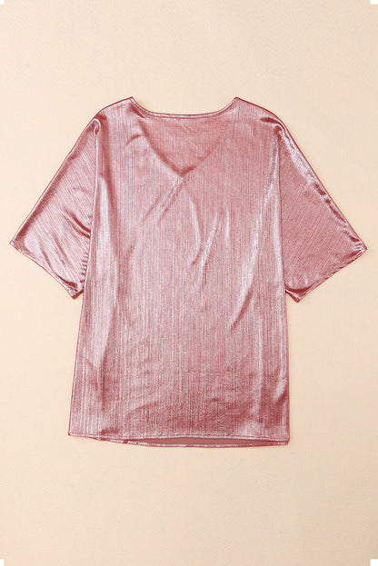 V-Neck Half Sleeve T-Shirt