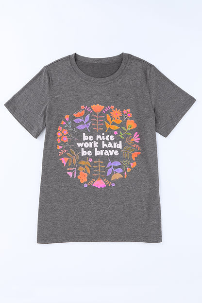 KINDNESS MATTERS Flower Graphic Tee