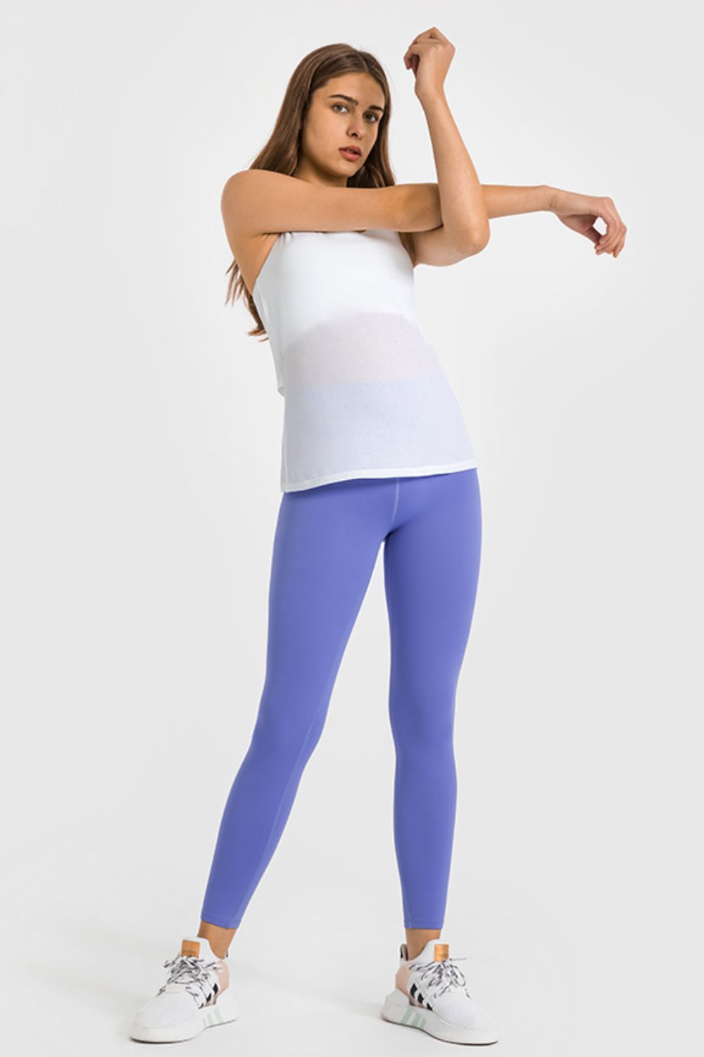 Leggings de yoga de cintura alta hasta los tobillos