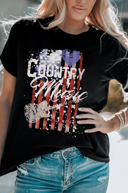 Camiseta gráfica MÚSICA COUNTRY