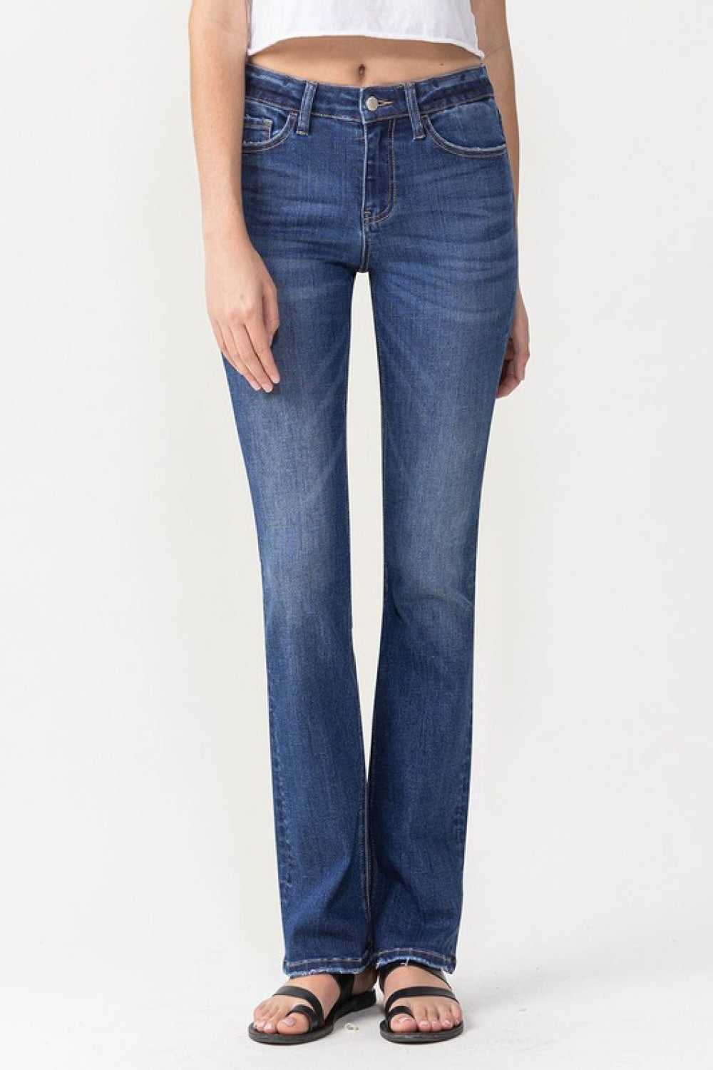 Lovervet Jeans de talle alto Rebecca Midrise Bootcut