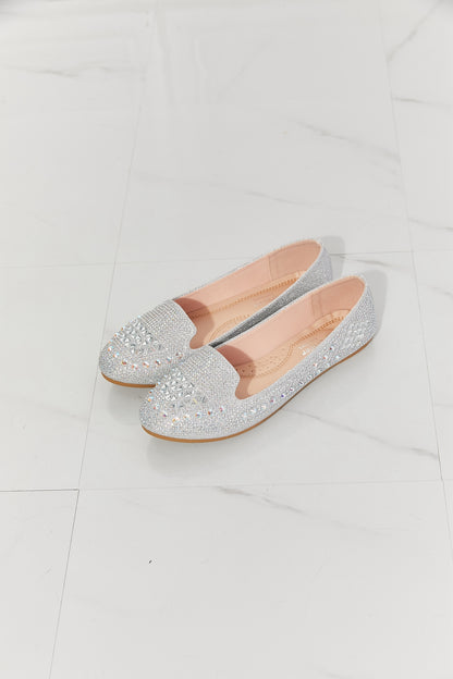 Forever Link Bling It On Rhinestone Ballet Flats