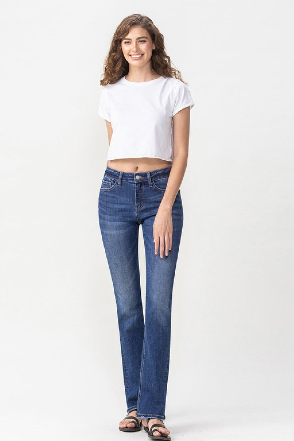 Lovervet Jeans de talle alto Rebecca Midrise Bootcut