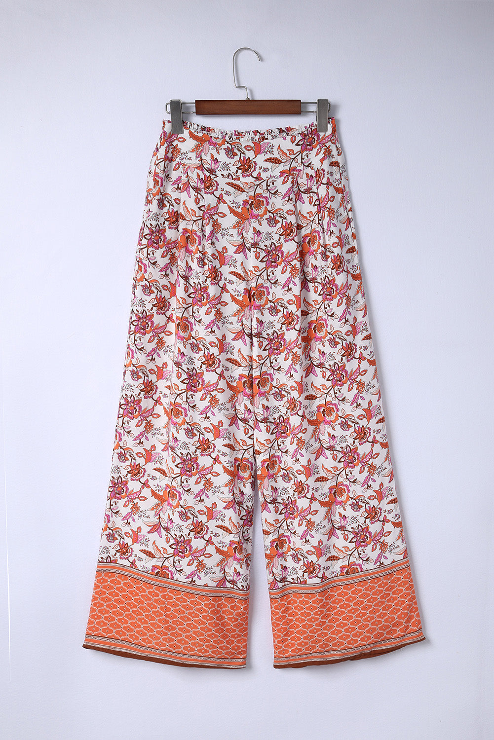 Culottes bohemios plisados