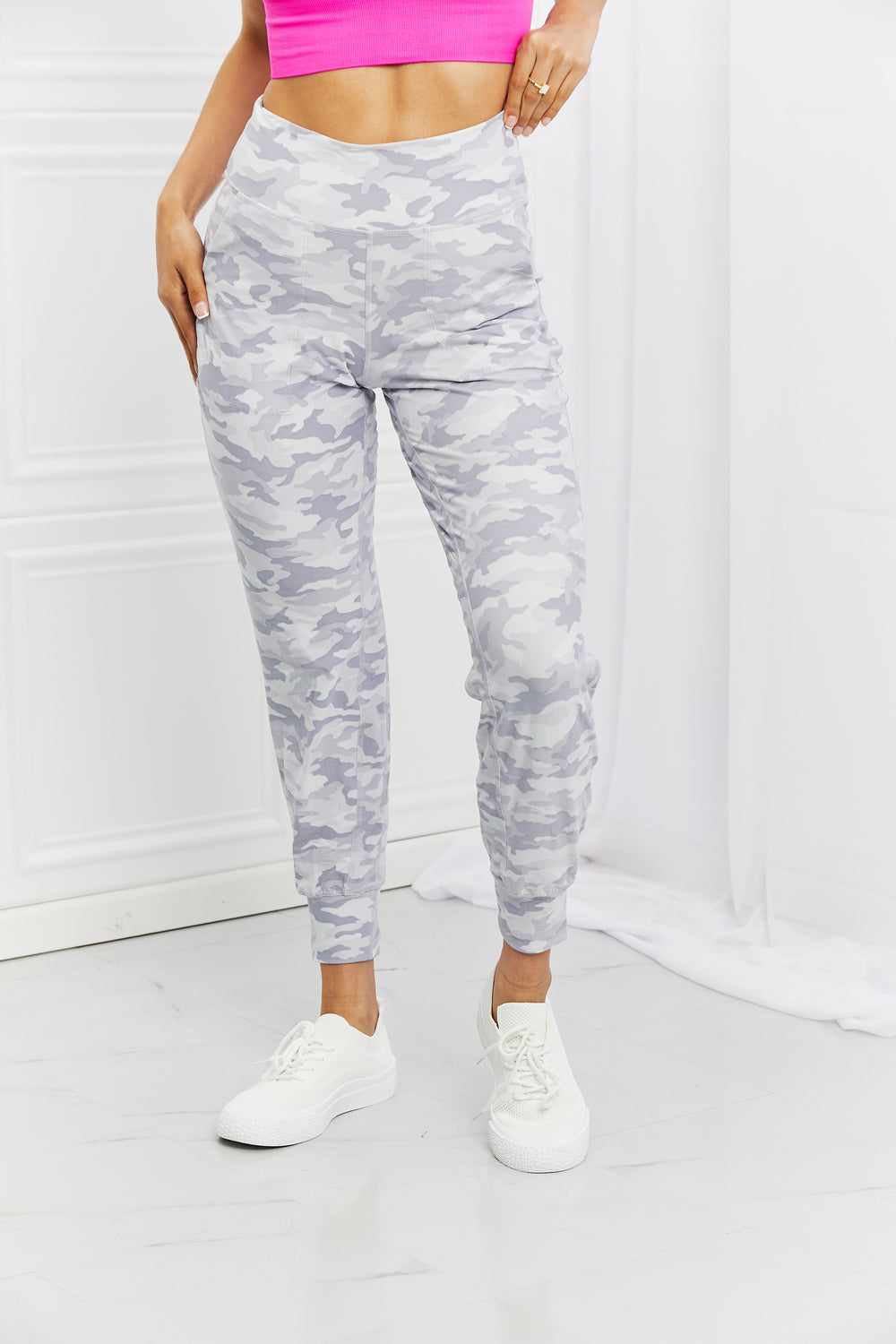 Leggings Depot On The Go Joggers ajustados de tamaño completo