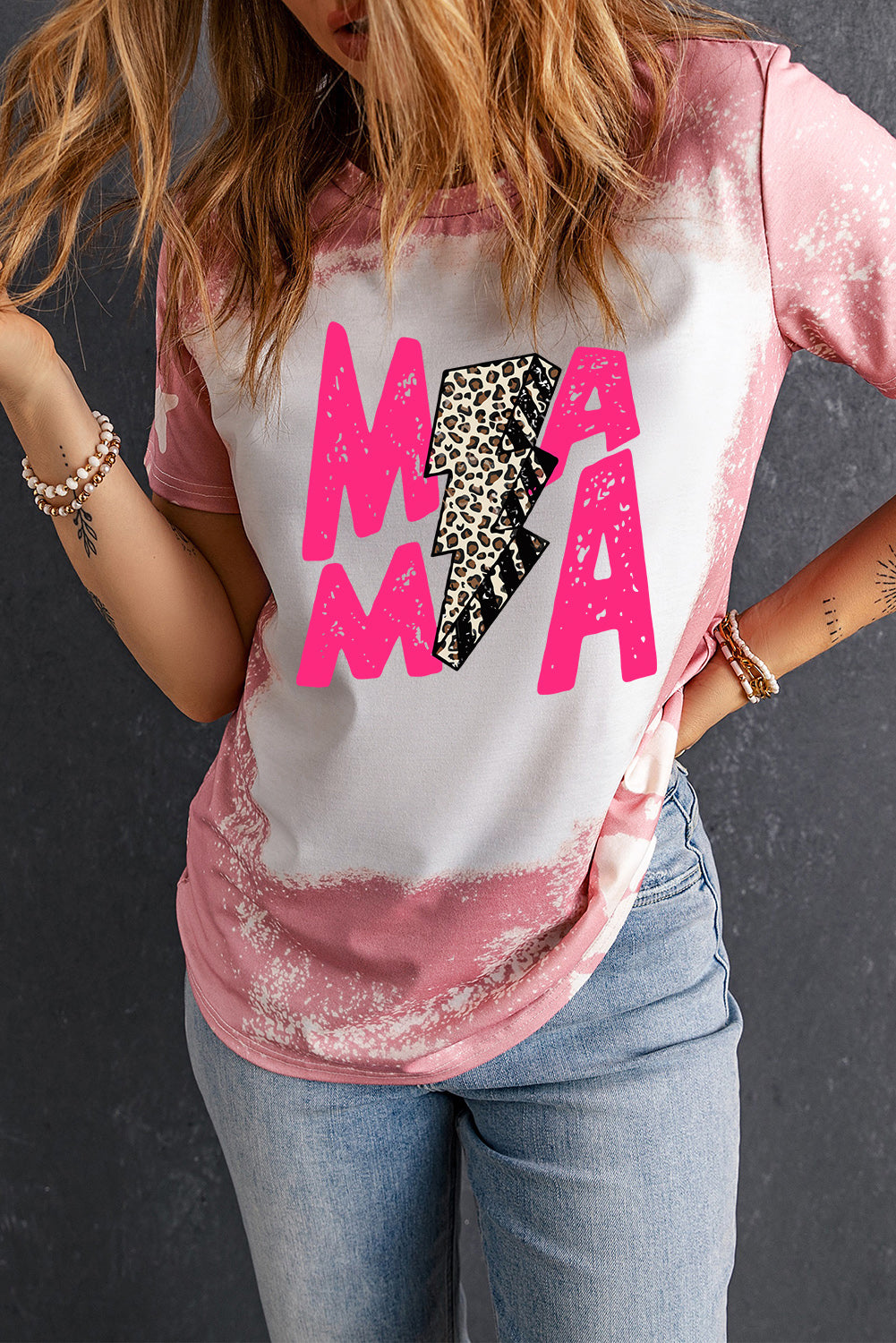 Camiseta con estampado gráfico de MAMA