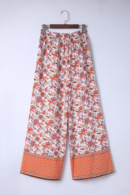 Culottes bohemios plisados