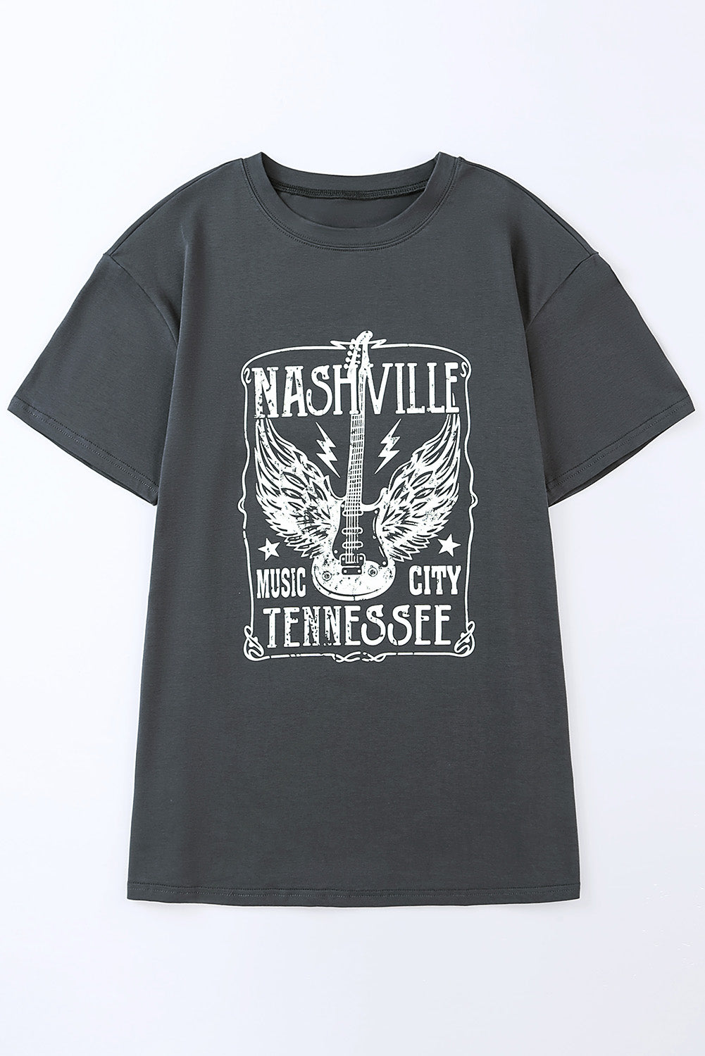 Camiseta gráfica CIUDAD DE LA MÚSICA DE NASHVILLE TENNESSEE