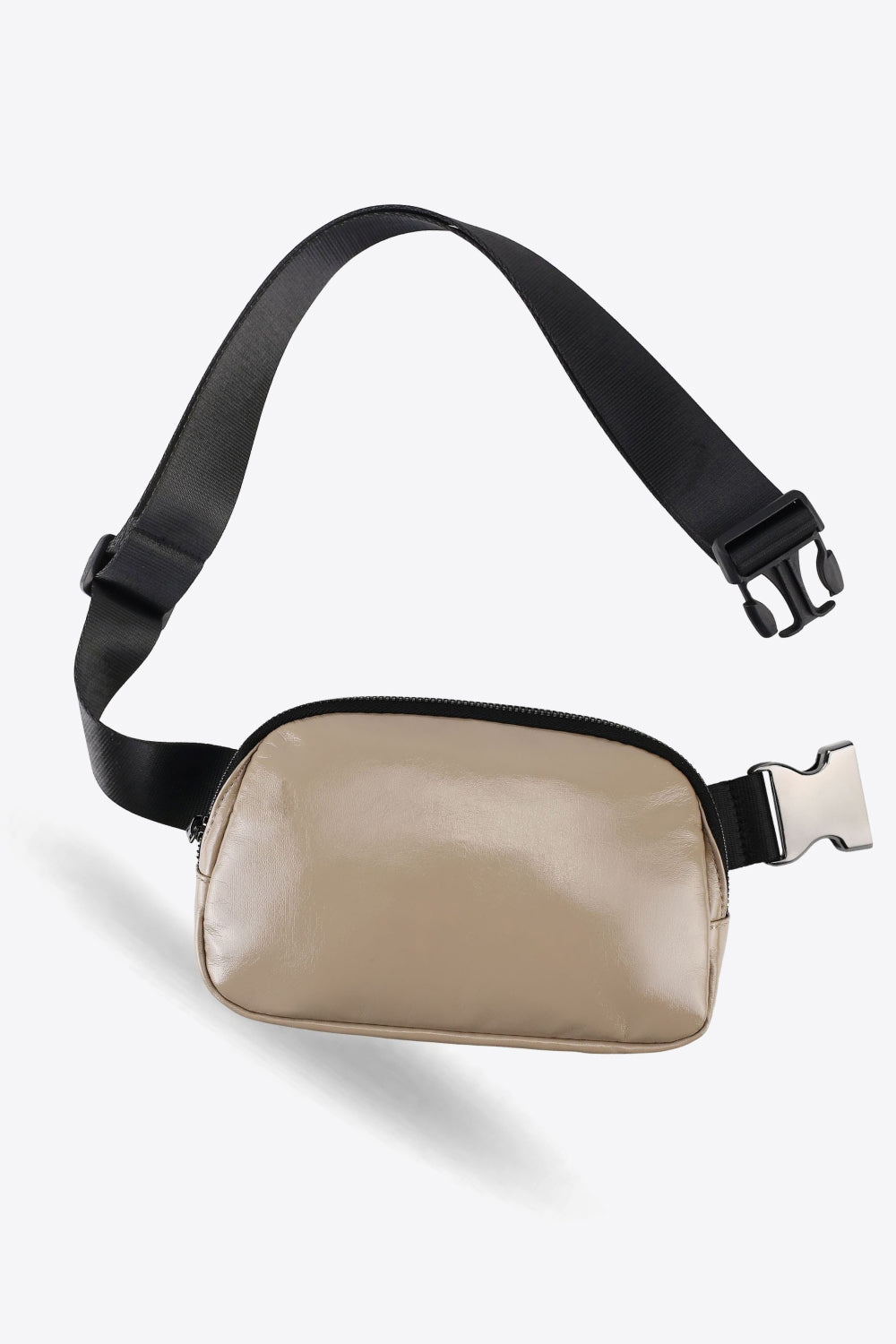 Bolso bandolera con correa ajustable de cuero PU