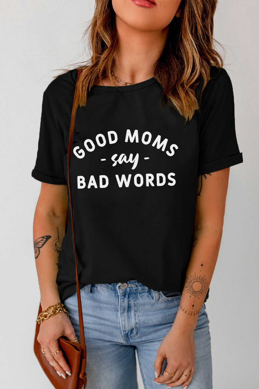 BUENAS MAMÁS DICEN MALAS PALABRAS Camiseta estampada