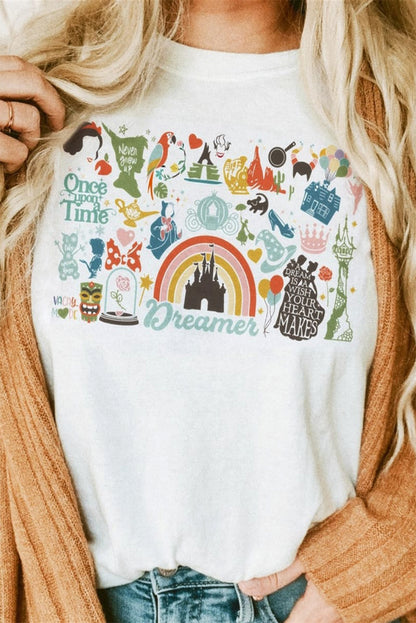 Camiseta gráfica de vacaciones